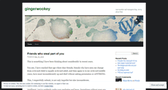 Desktop Screenshot of gingerwookey.com